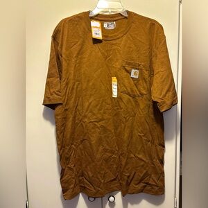 Carhartt loose fit shirt burnt orange/brown color